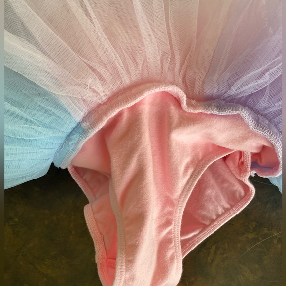 Metro Art SUPER CUTE SLEEVELESS PINK BLUE & PURPLE TUTU DRESS SIZE MEDIUM🌟EUC🌟 - Picture 3 of 8